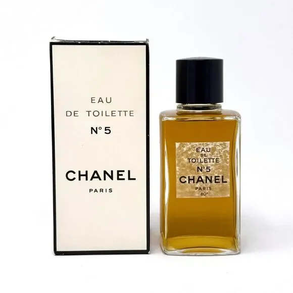 Vintage Chanel No 5 Eau De Toilette 80° P.M. Paris with Box READ - Picture 1 of 8